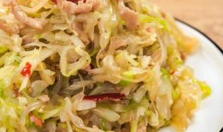 洋白菜炒粉 洋白菜炒粉