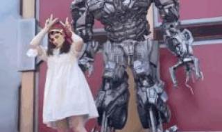 话痨威震天真人扮演