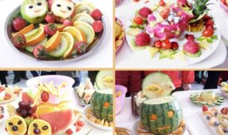 幼儿园水果拼盘图片