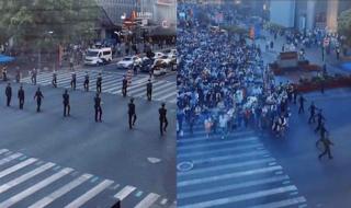 上海武警拉链式人墙 上海武警拉链式人墙