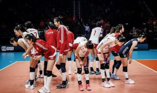 2022世界女排排名更新